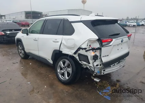 2020 Toyota Rav4 Hybrid Limited from USA, damaged, VIN JTMDWRFV1LD537514